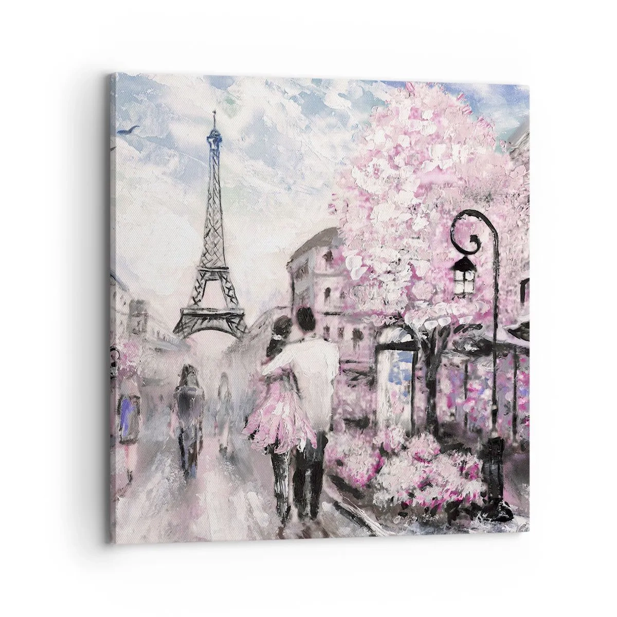 Obraz na plátně - Když se zamilovat, tak jenom v… - 70x70 cm