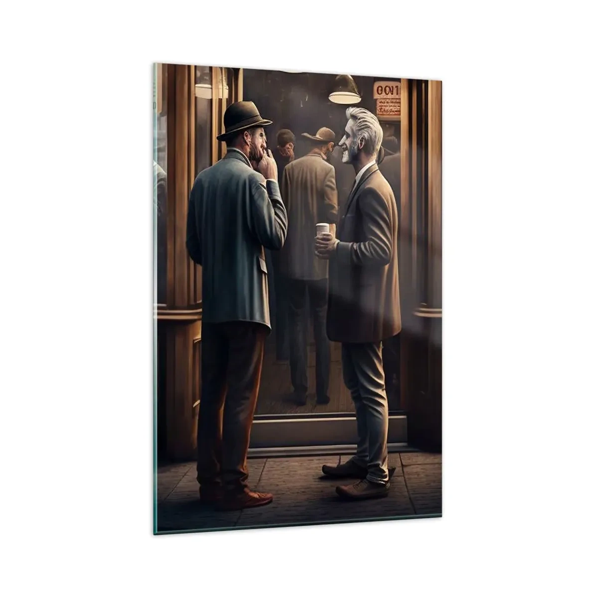 Obraz na skle - Dobrá chvíle dne - 80x120 cm