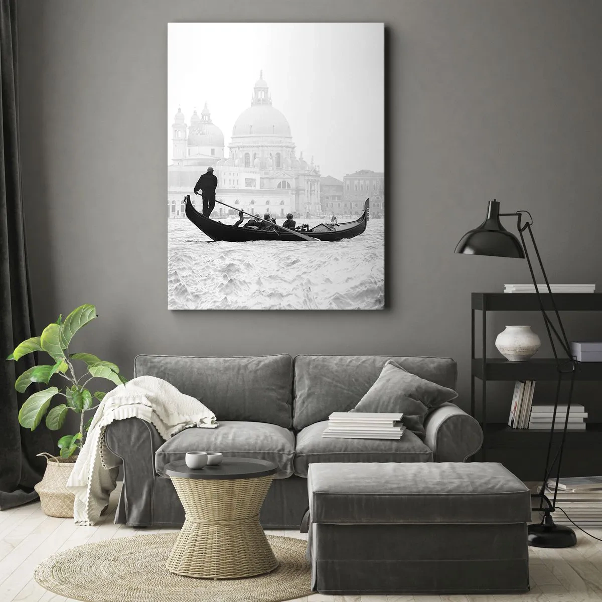 Obraz na plátně - Cesta ke zdroji krásy - 65x120 cm