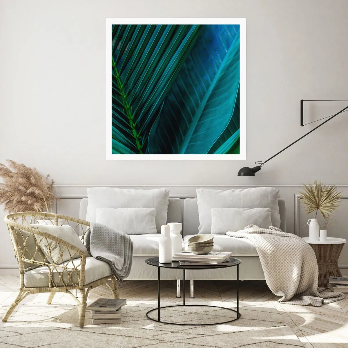 Plakát - Anatomie zelené - 40x40 cm