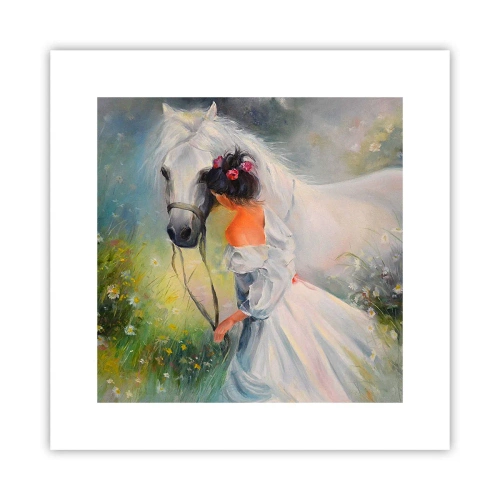 Plakát - Jako z krásného snu - 30x30 cm