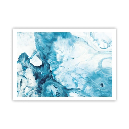 Plakát - Modrý koncert - 100x70 cm