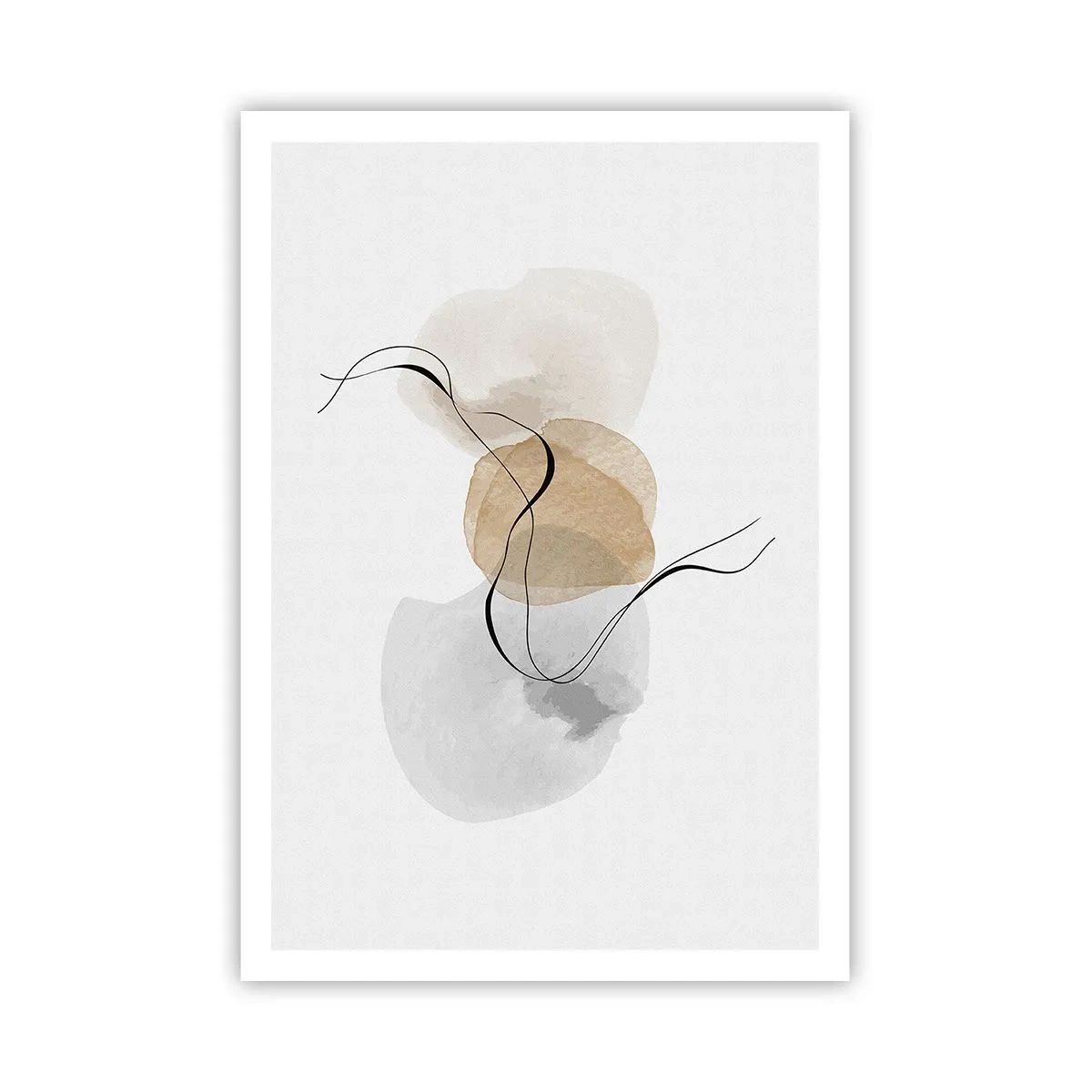 Plakát - Vzdušné korálky - 70x100 cm