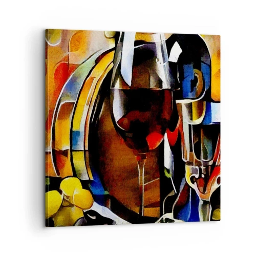 Obraz na plátně - I svět dostává barvy - 60x60 cm