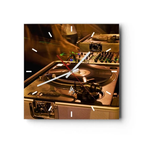 Nástěnné hodiny - Cítíš tu sílu? - 40x40 cm