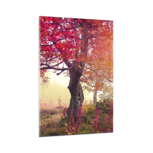 Obraz na skle - Šílenství rozkvětu - 80x120 cm