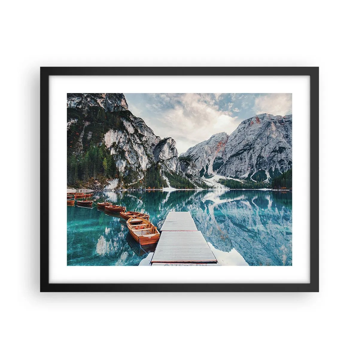 Plakát v černém rámu - Ukážeme vám krásu - 50x40 cm