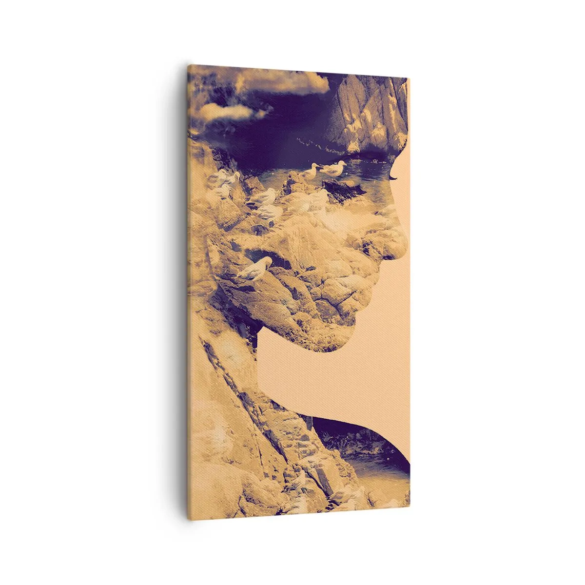 Obraz na plátně - Krásná od přírody - 55x100 cm