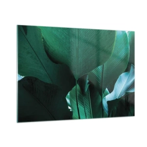 Obraz na skle - Obrácené ke světlu - 100x70 cm