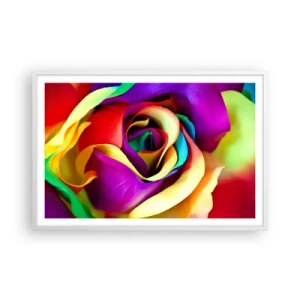 Plakát v bílém rámu - To není možné - 91x61 cm