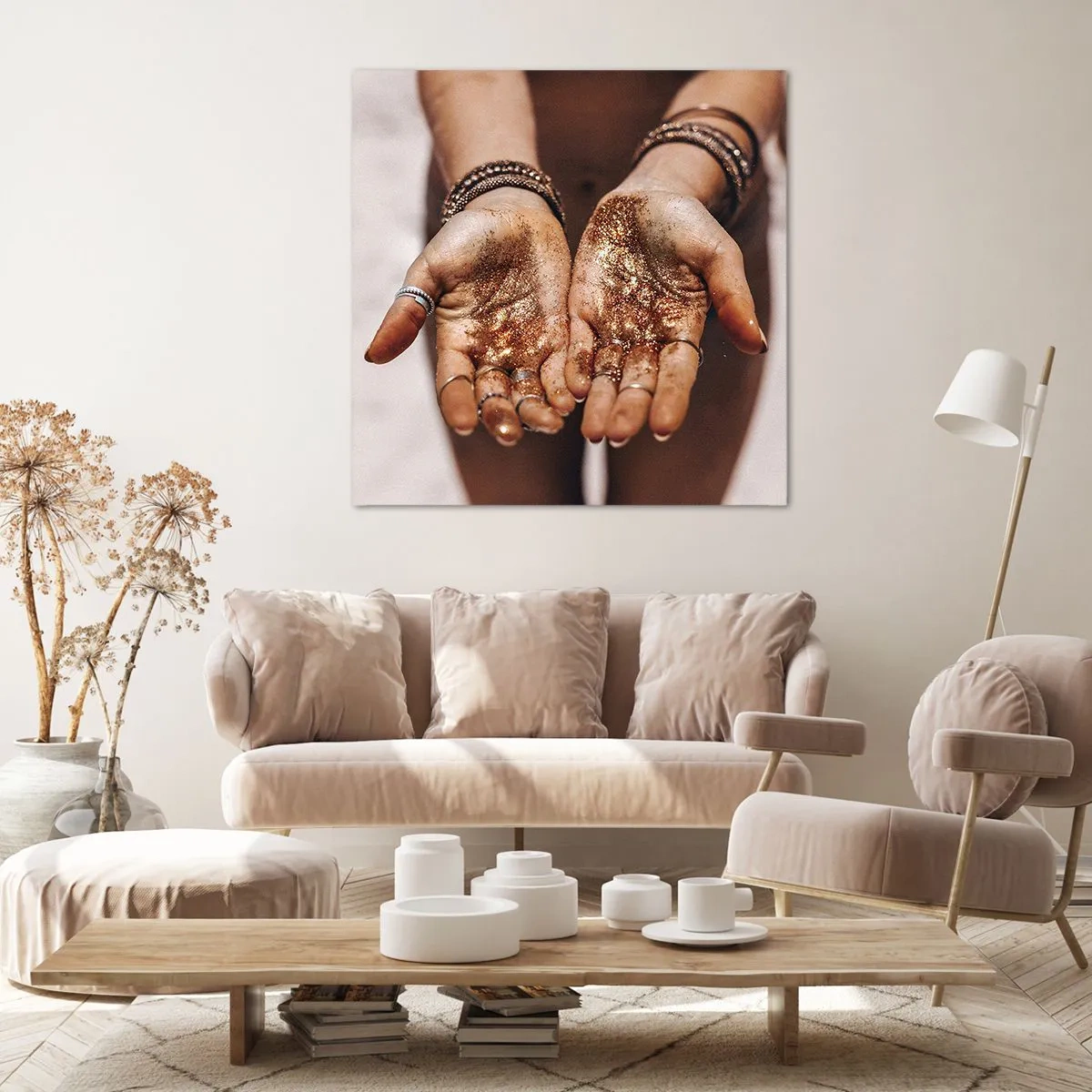 Obraz na plátně - Dárek pro tebe - 70x70 cm