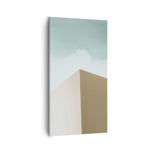 Obraz na plátně - Geometrie slunečného léta - 55x100 cm