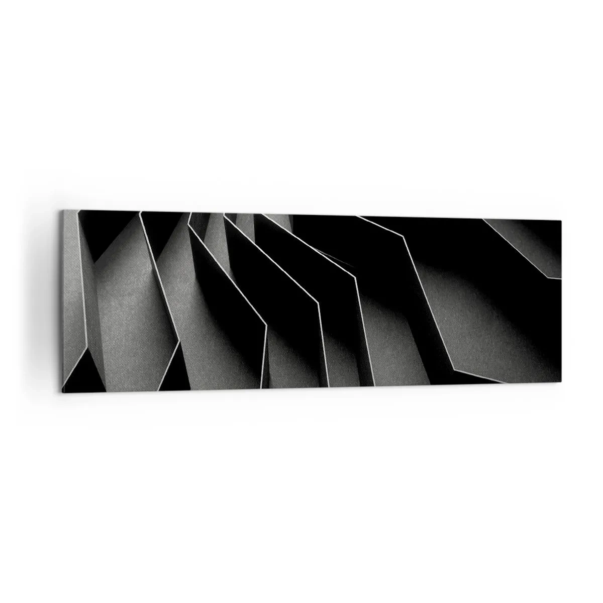 Obraz na plátně - Prostorový pořádek - 160x50 cm