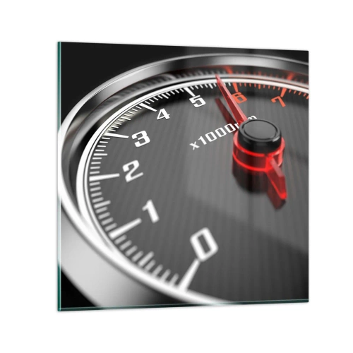 Obraz na skle - Šlápni na to - 30x30 cm