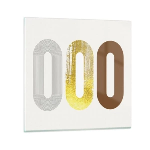 Obraz na skle - Ooo! - 60x60 cm