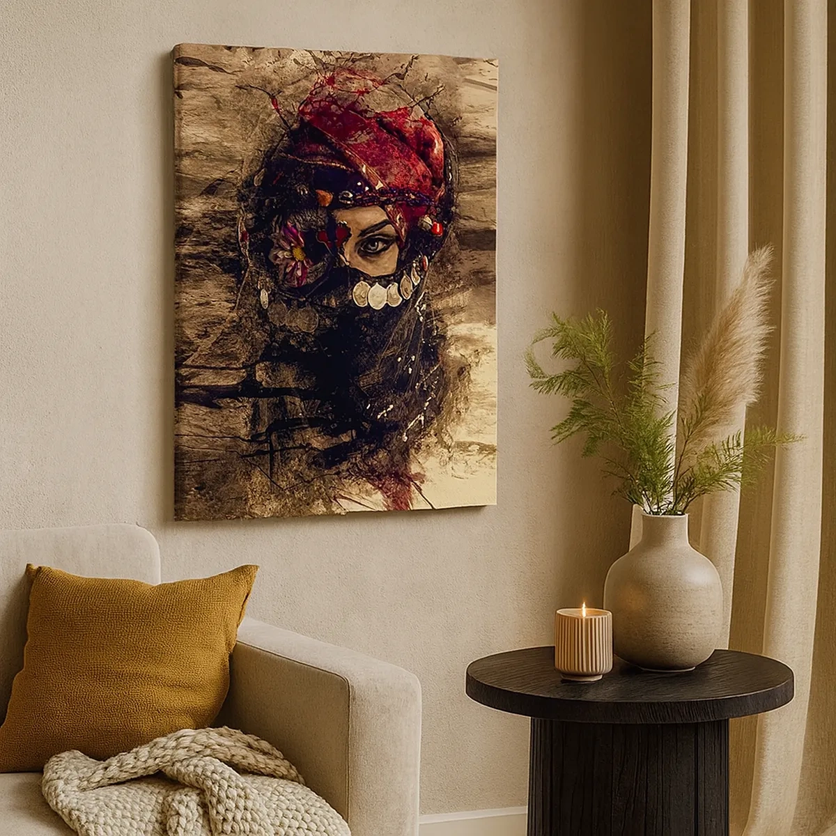 Obraz na plátně - Přinejmenším znepokojující - 50x70 cm