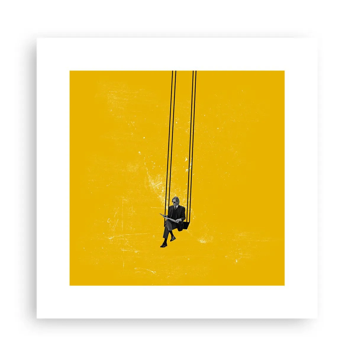 Plakát - Den jako každý jiný - 30x30 cm