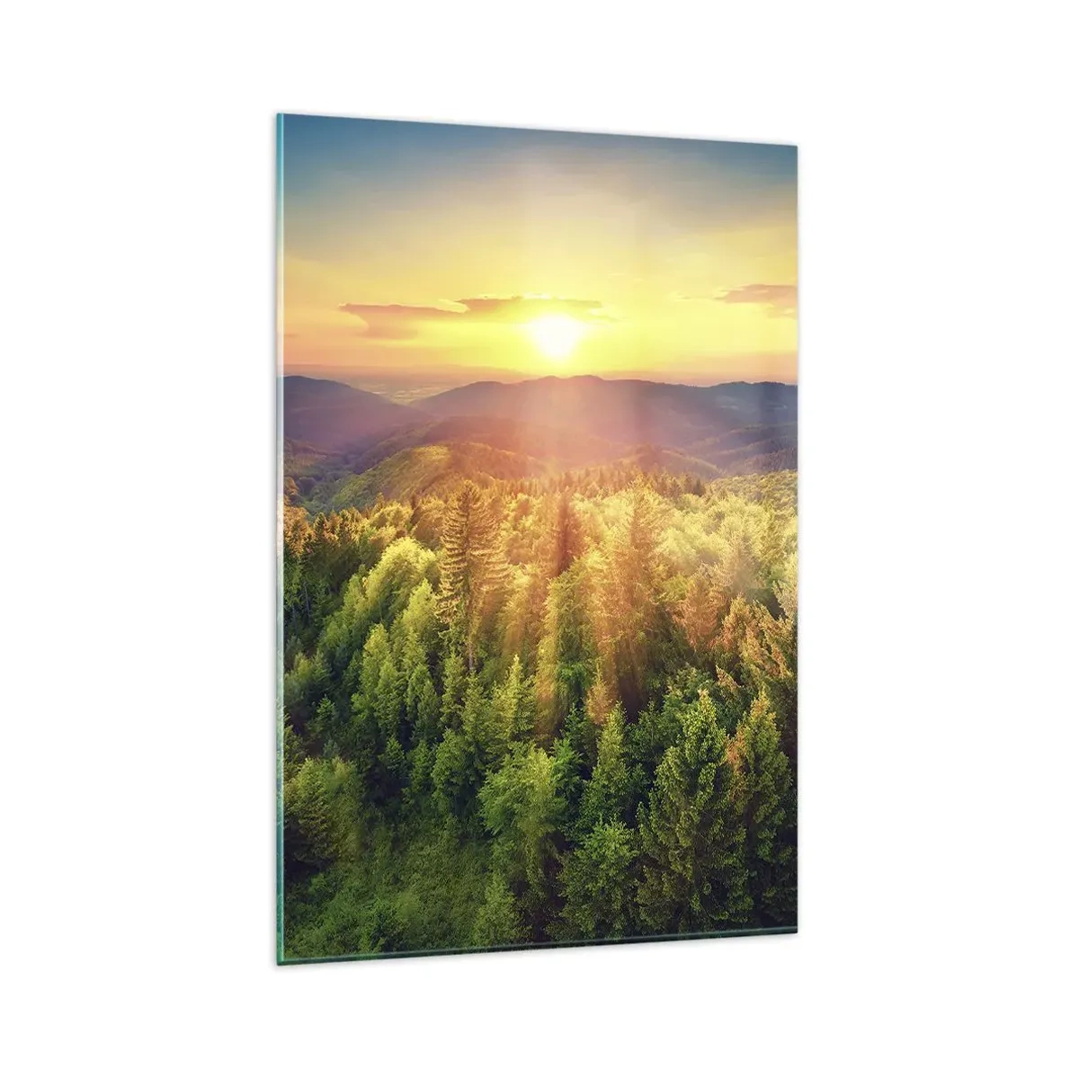 Obraz na skle - Vrcholky a vrcholy - 80x120 cm