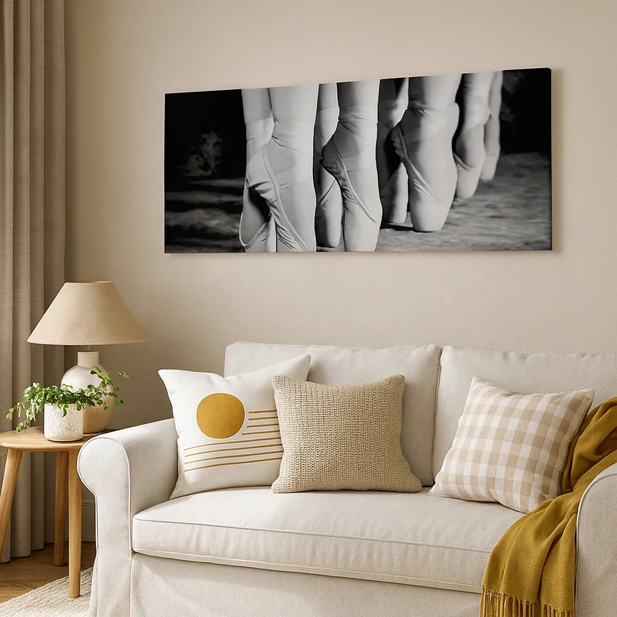 Obraz na plátně - Společně, lehce - 30x30 cm