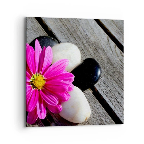 Obraz na plátně - Odpočinek na molu - 70x70 cm