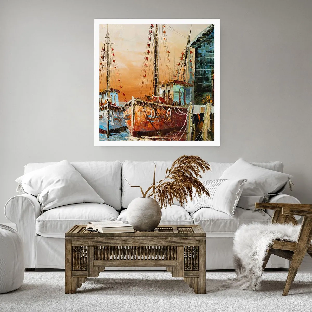 Plakát - Klidný návrat - 30x30 cm