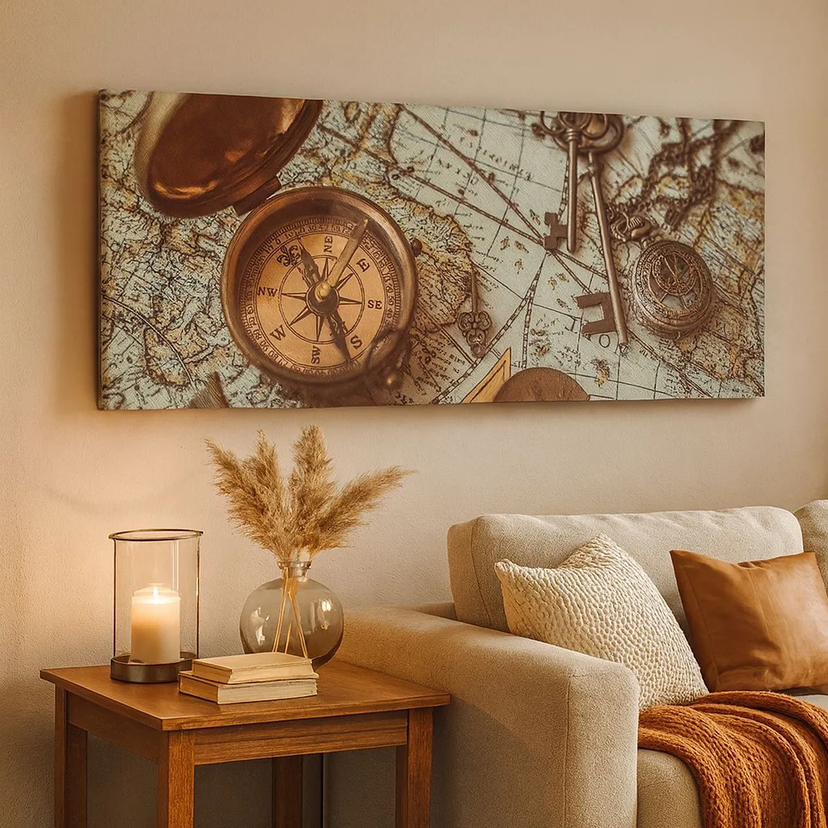 Obraz na plátně - Pro dobrodruha - 100x40 cm