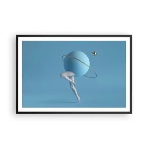 Plakát v černém rámu - Šílenství planet - 91x61 cm