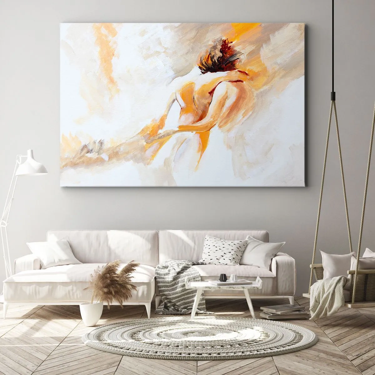 Obraz na plátně - Blízkost v nebi - 70x50 cm