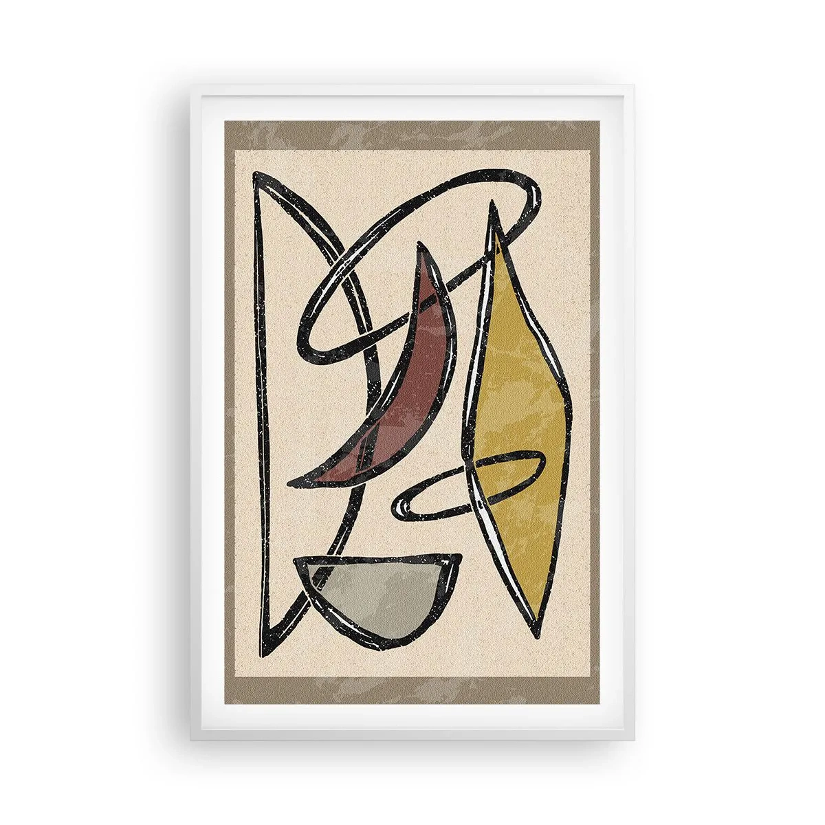 Plakát v bílém rámu - Svisle a vodorovně - 61x91 cm