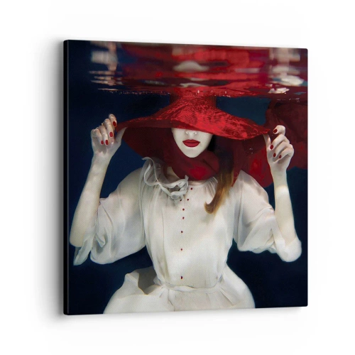 Obraz na plátně - Divoženka - 40x40 cm