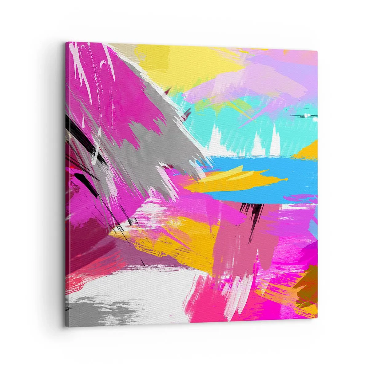 Obraz na plátně - Šmouha, šmouha, sama šmouha - 60x60 cm