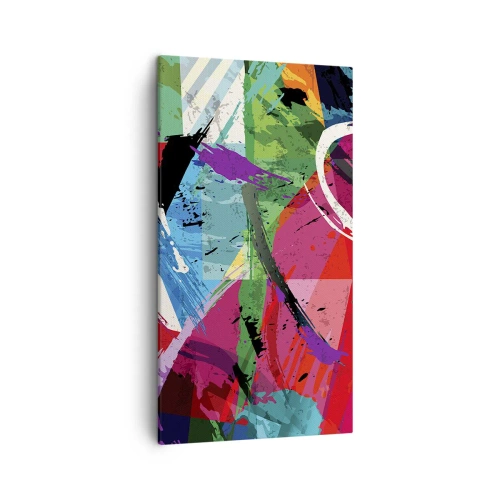 Obraz na plátně - Rychle, živě a čile - 45x80 cm