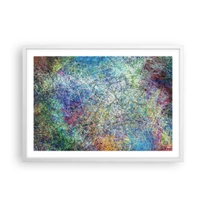 Plakát v bílém rámu - To není tak jednoduché - 70x50 cm