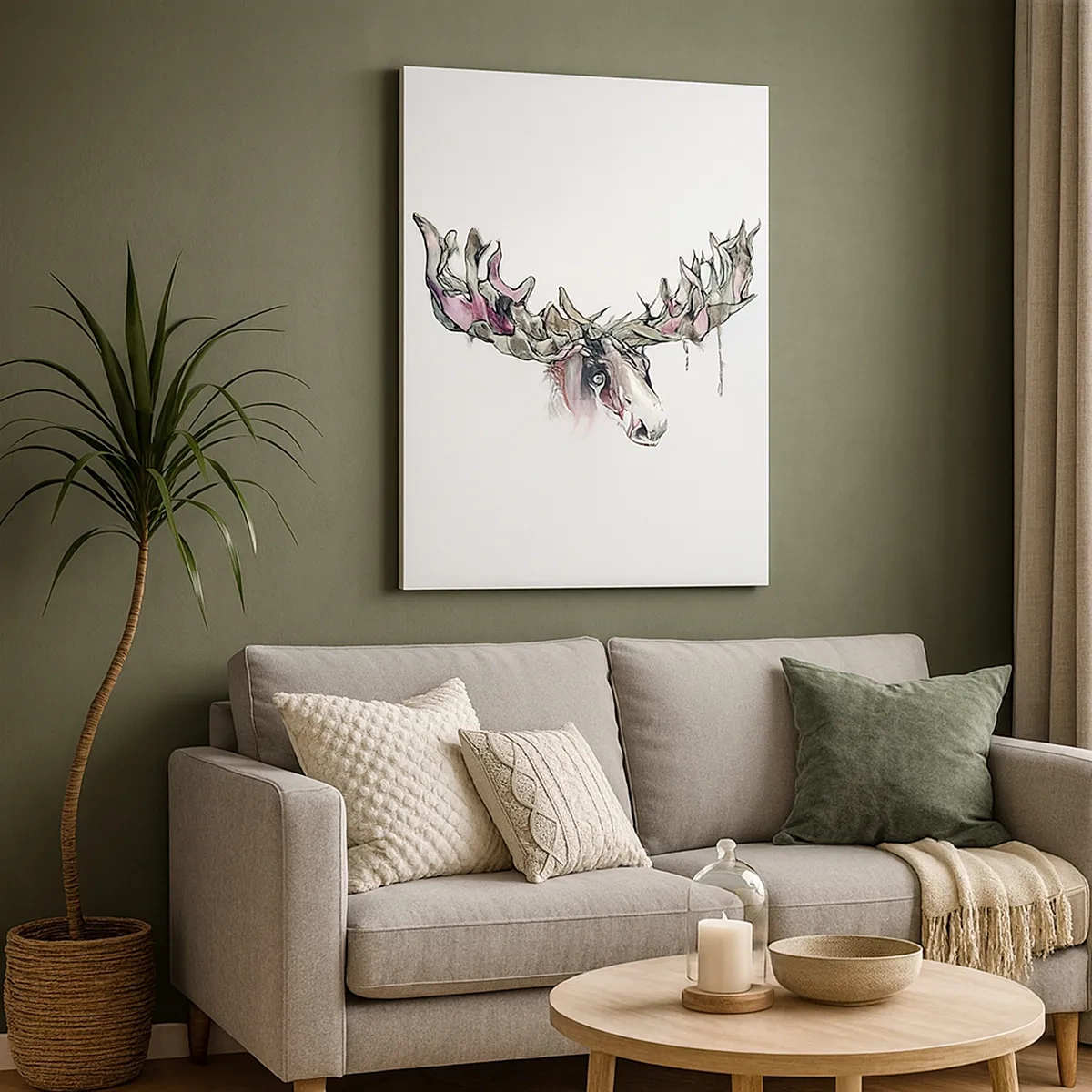 Obraz na plátně - Koruna lesního krále - 50x70 cm