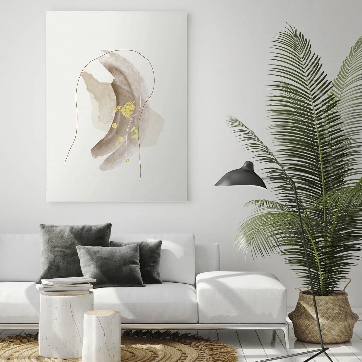 Obraz na skle - Vesmírná bytost - 70x100 cm