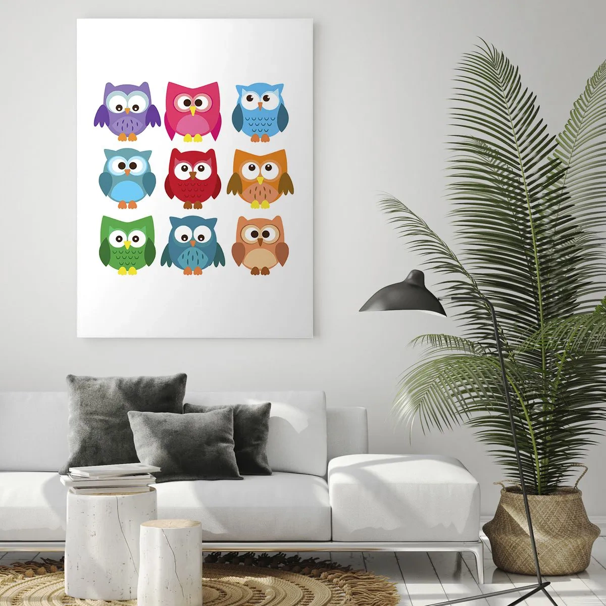 Obraz na skle - Je zábavné být jiný - 50x70 cm