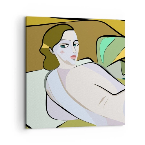 Obraz na plátně - Intimní portrét - 50x50 cm