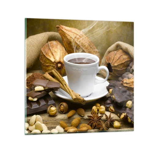 Obraz na skle - Pro hledače vzrušení - 40x40 cm