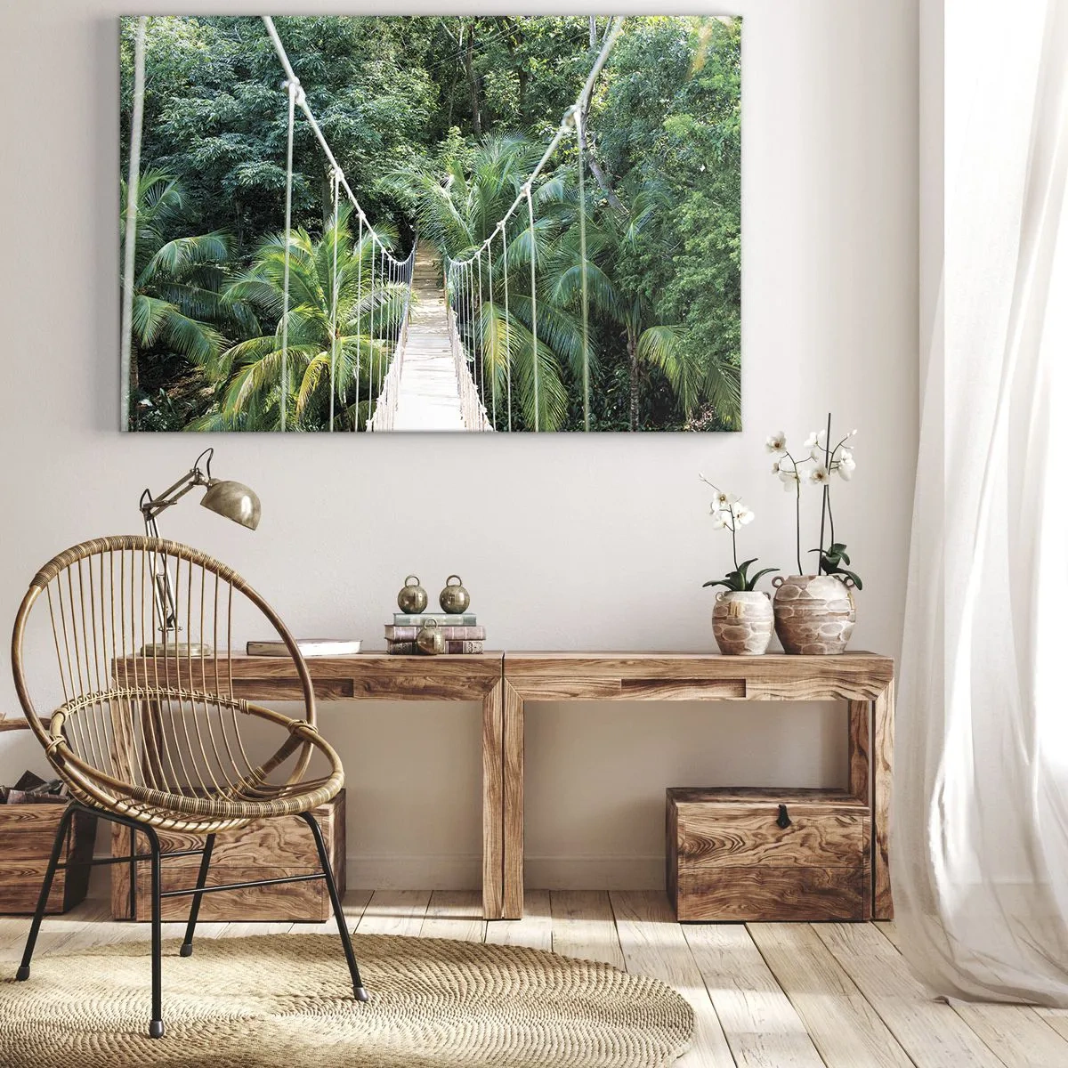 Obraz na plátně - Welcome to the jungle! - 70x50 cm