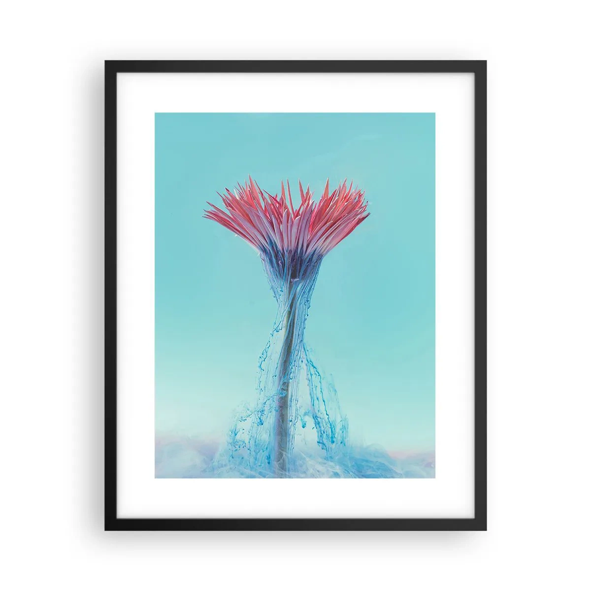 Plakát v černém rámu - V osvěžujícím objetí - 40x50 cm