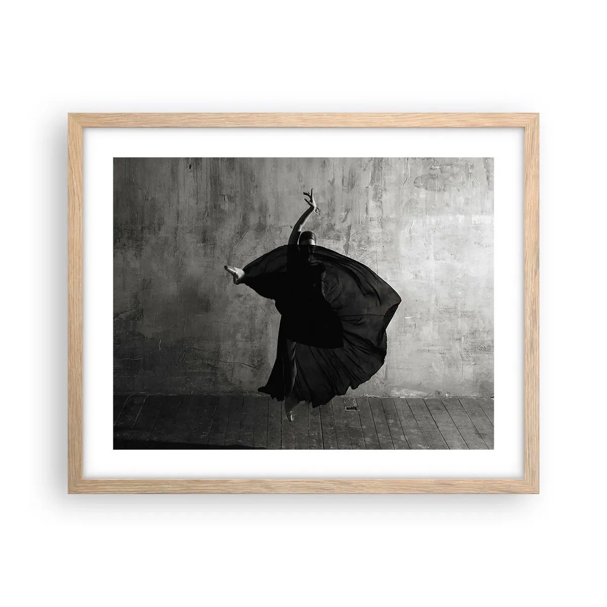 Plakát v rámu světlý dub - Plné vášně - 50x40 cm