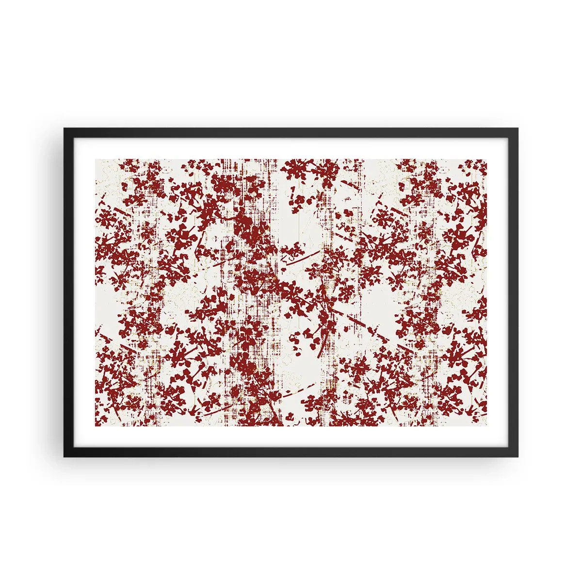 Plakát v černém rámu - Staré kaliko - 70x50 cm
