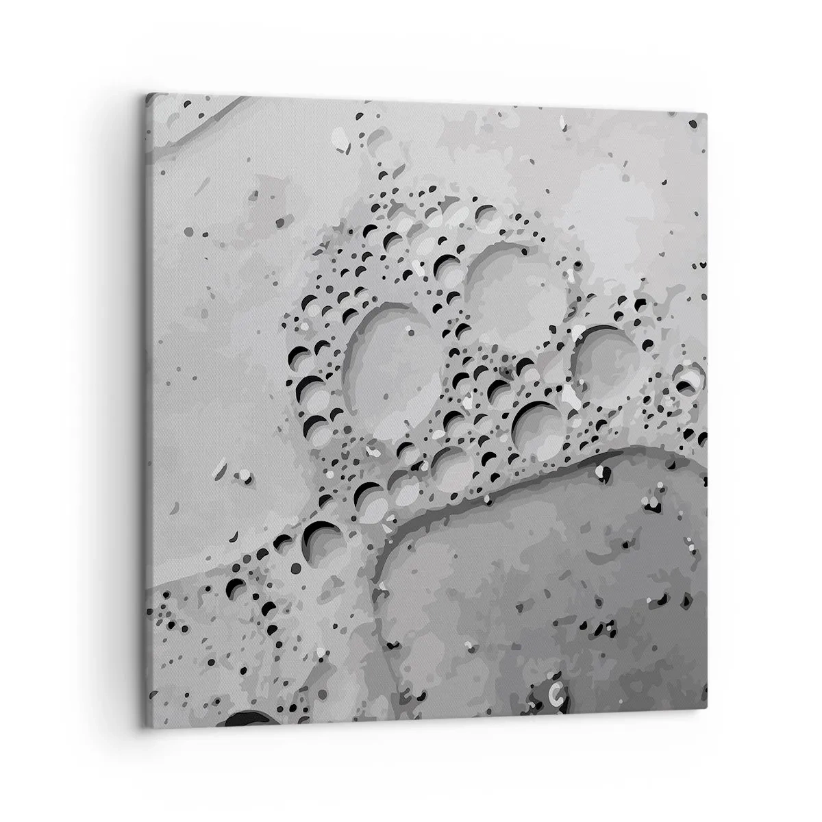 Obraz na plátně - Stopa po zpěněném - 50x50 cm