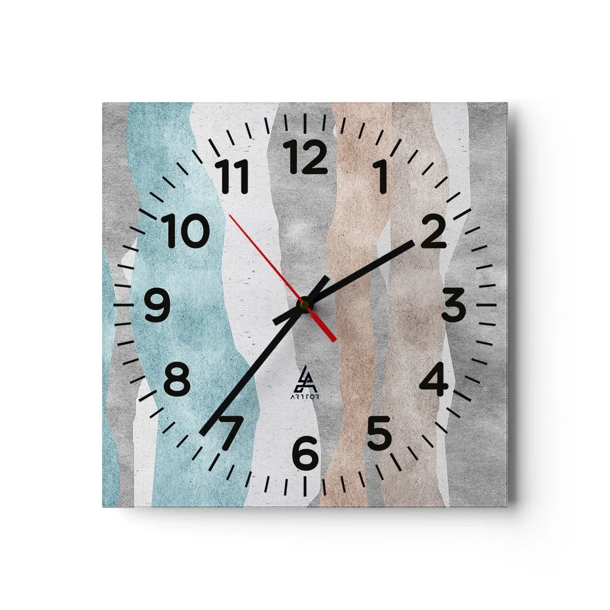 Nástěnné hodiny - Studie blízkosti - 40x40 cm