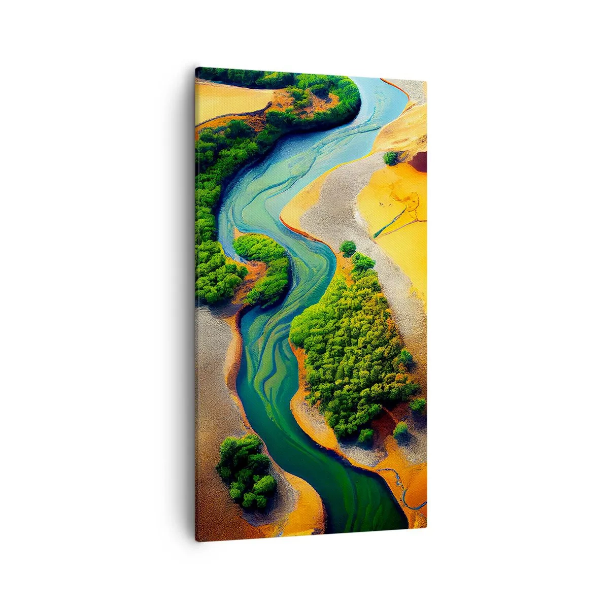 Obraz na plátně - Životodárná řeka - 55x100 cm