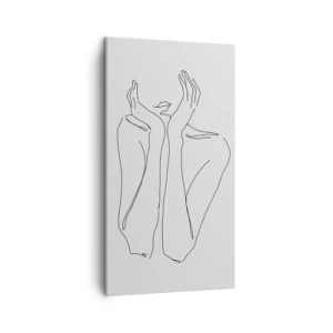 Obraz na plátně - O čem sní dívky - 45x80 cm