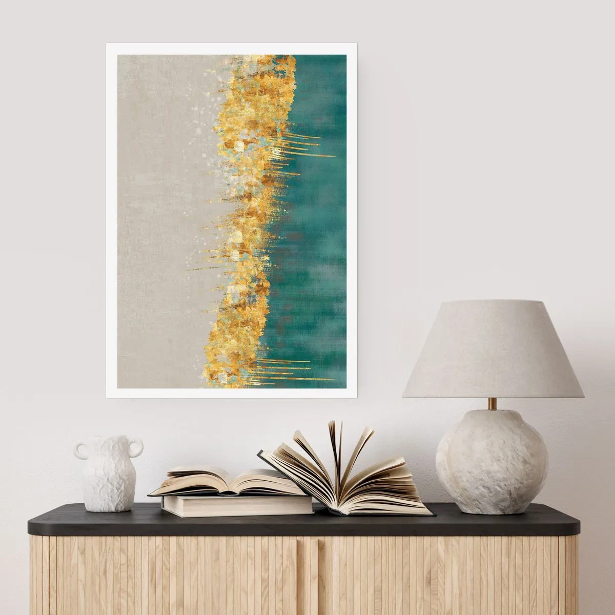 Plakát - Zlatá hranice - 50x70 cm