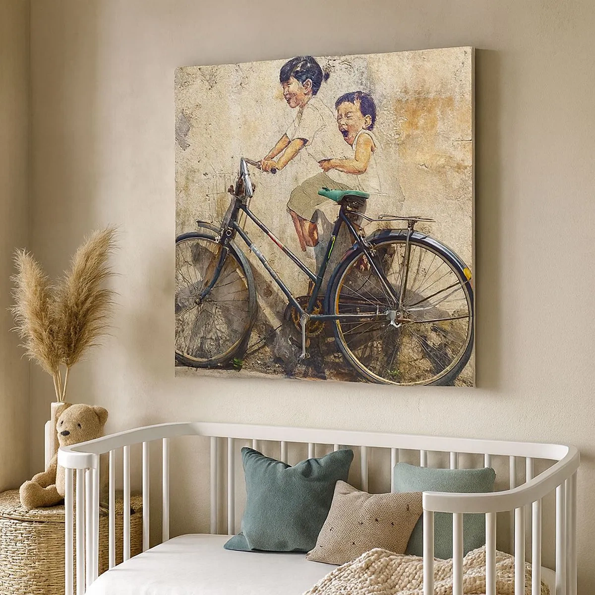 Obraz na plátně - Pravda nebo klam? - 30x30 cm