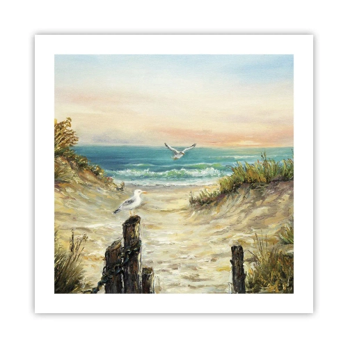 Plakát - Bezvětří a samota - 50x50 cm