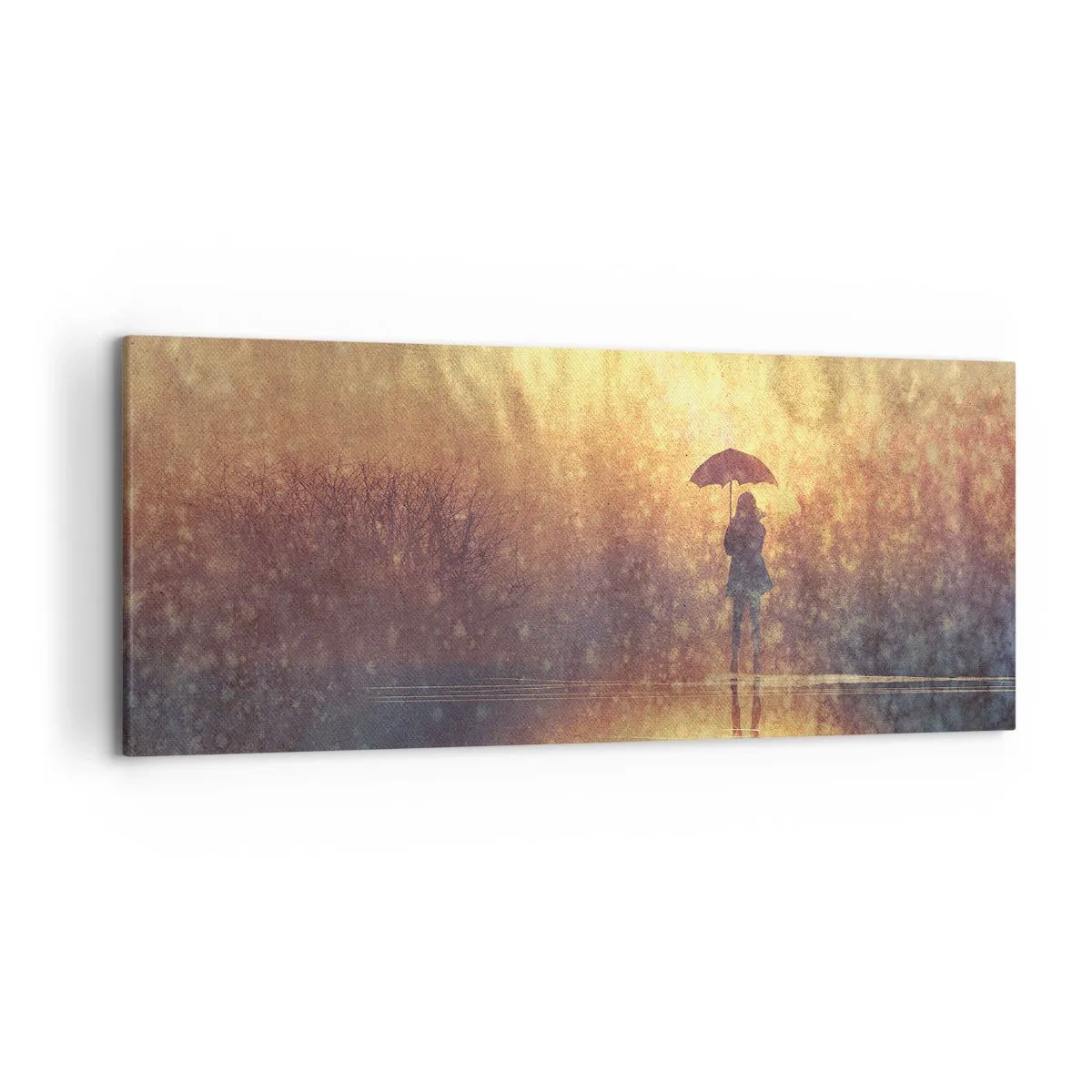 Obraz na plátně - Cítím, že se na mě někdo dívá - 120x50 cm